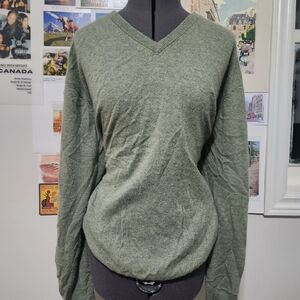 Jos. A. Bank Sage Cashmere Sweater